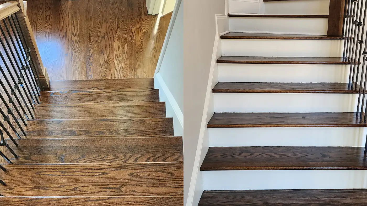 Luxury vinyl plank installation