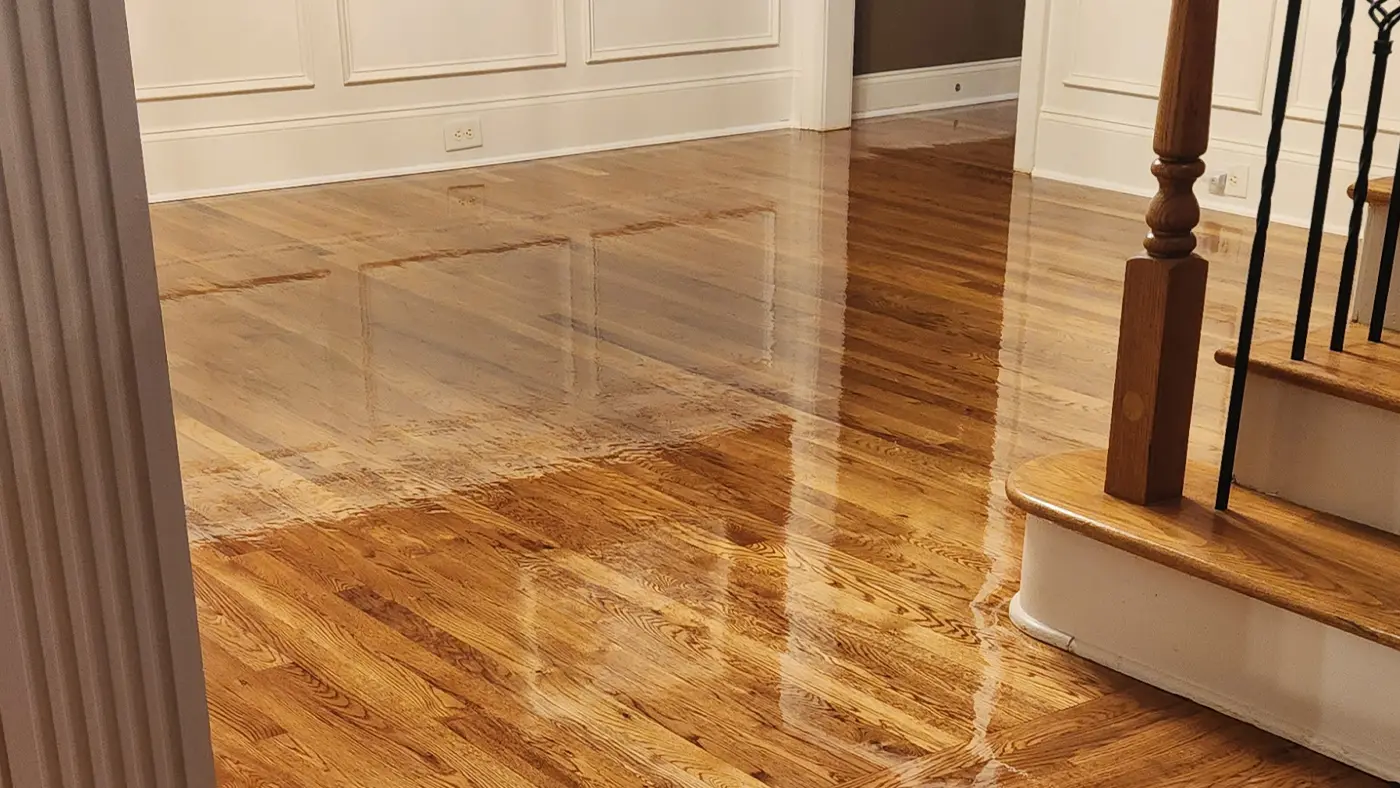 Hardwood floor repair and restoration in Metro Atlanta GA — board replacement and refinishing